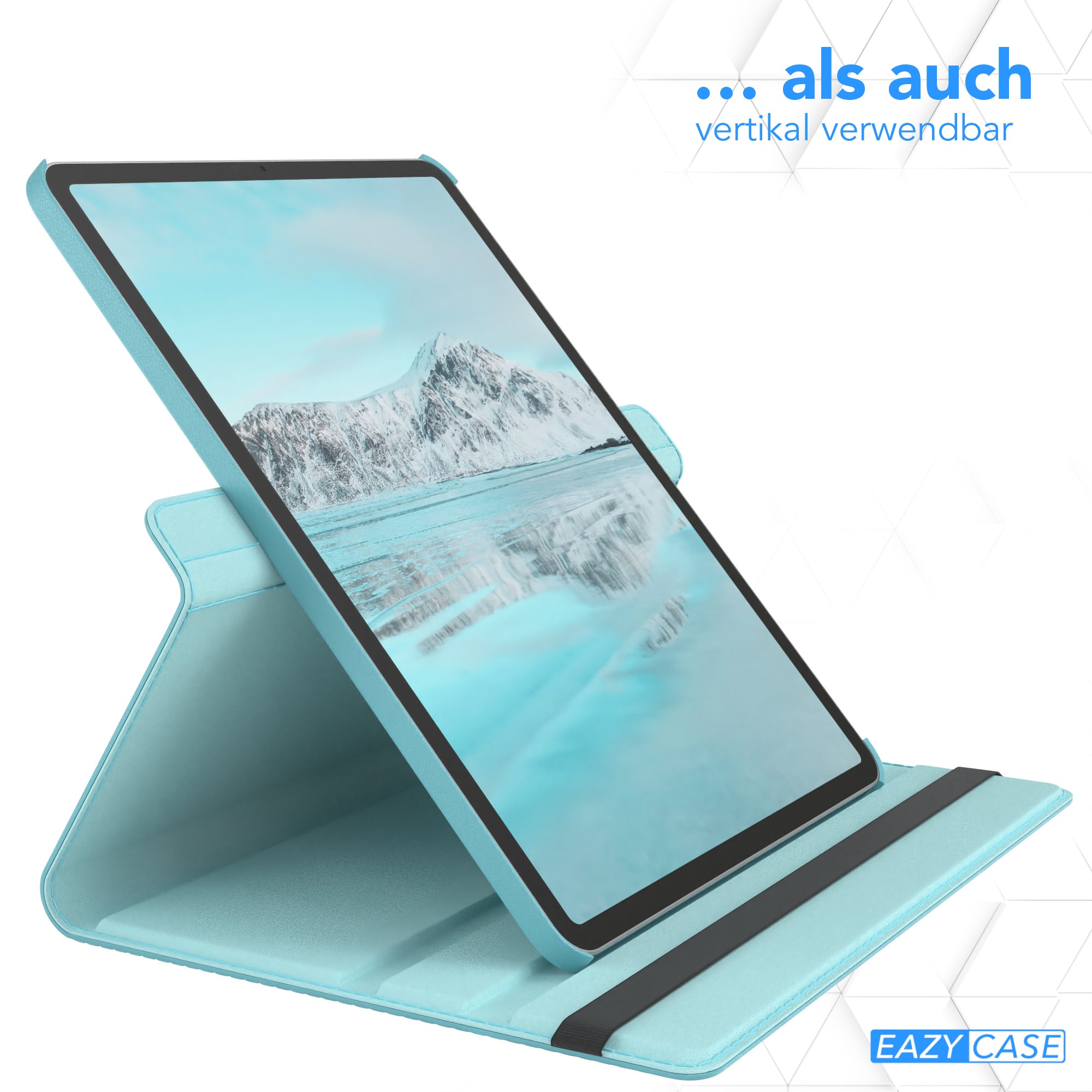 Apple iPad Air 13 Zoll M4 drehbare Tablethülle mit 360 Grad Rotation 