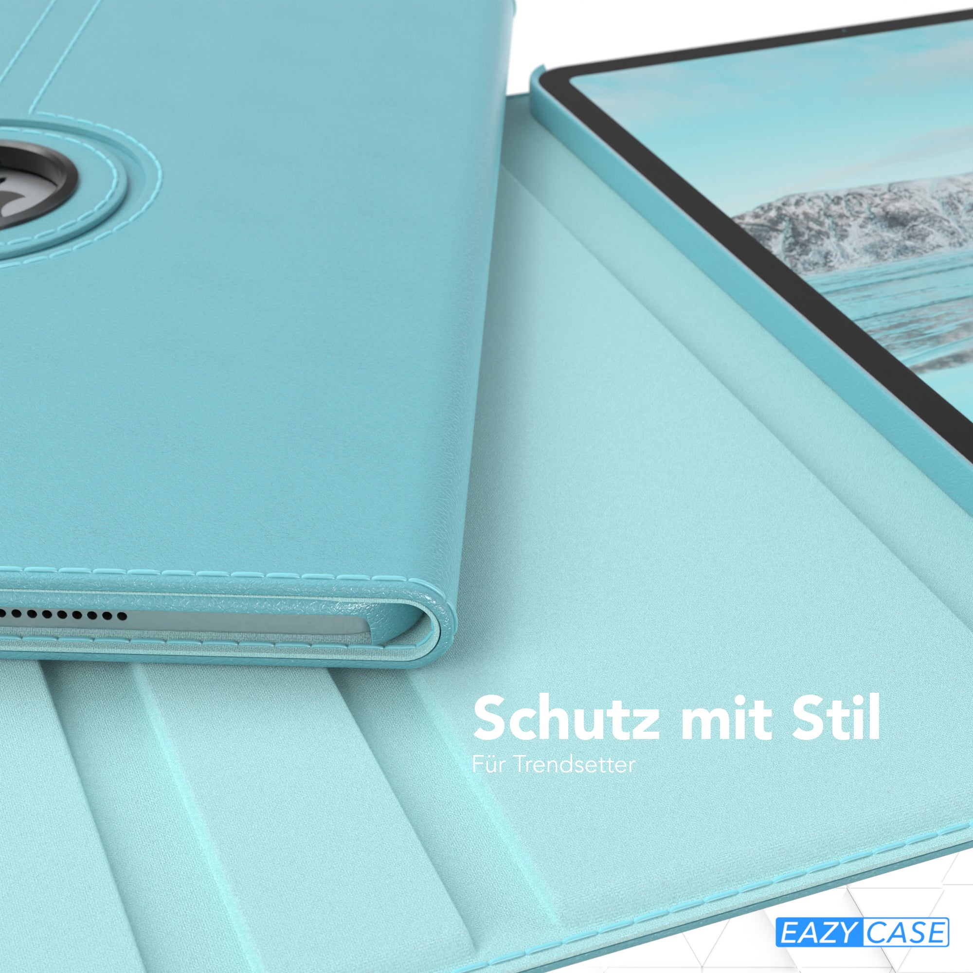 Apple iPad Air 13 Zoll M4 drehbare Tablethülle mit 360 Grad Rotation 