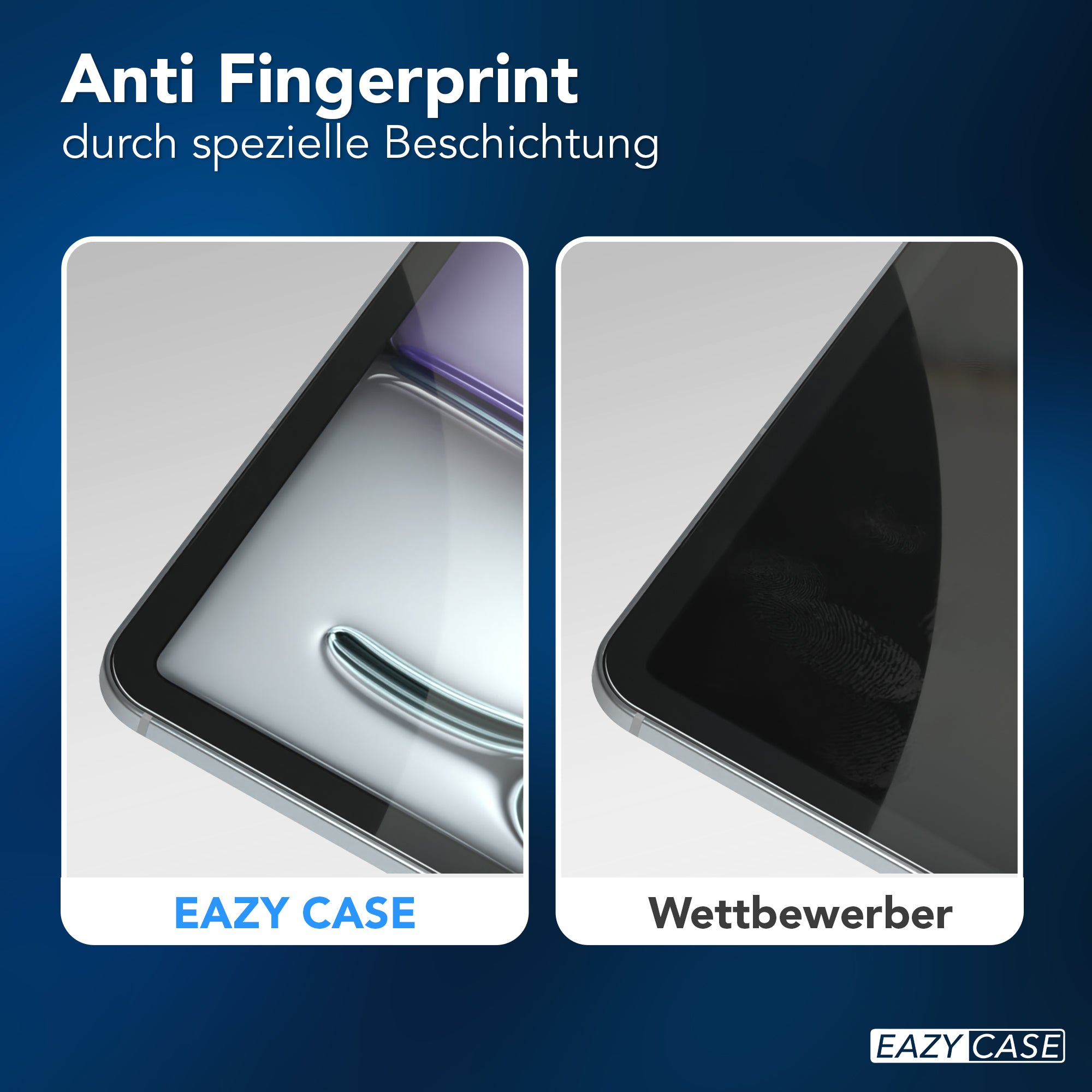 iPad Air 13 Zoll M4 2026 Schutzfolie aus Glas EAZY CASE
