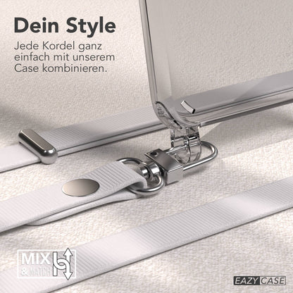 iPhone SE Schutzhülle mit magnetisch verstellbarem Crossbody-Umhängeband 