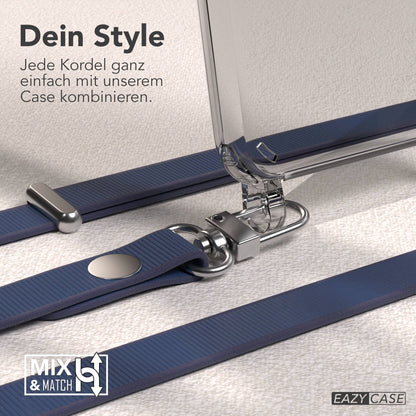 iPhone SE Schutzhülle mit magnetisch verstellbarem Crossbody-Umhängeband 