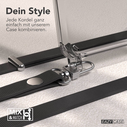 Apple iPhone 11 Pro Max Schutzhülle mit magnetischer Crossbody Handykette zum Umhängen 