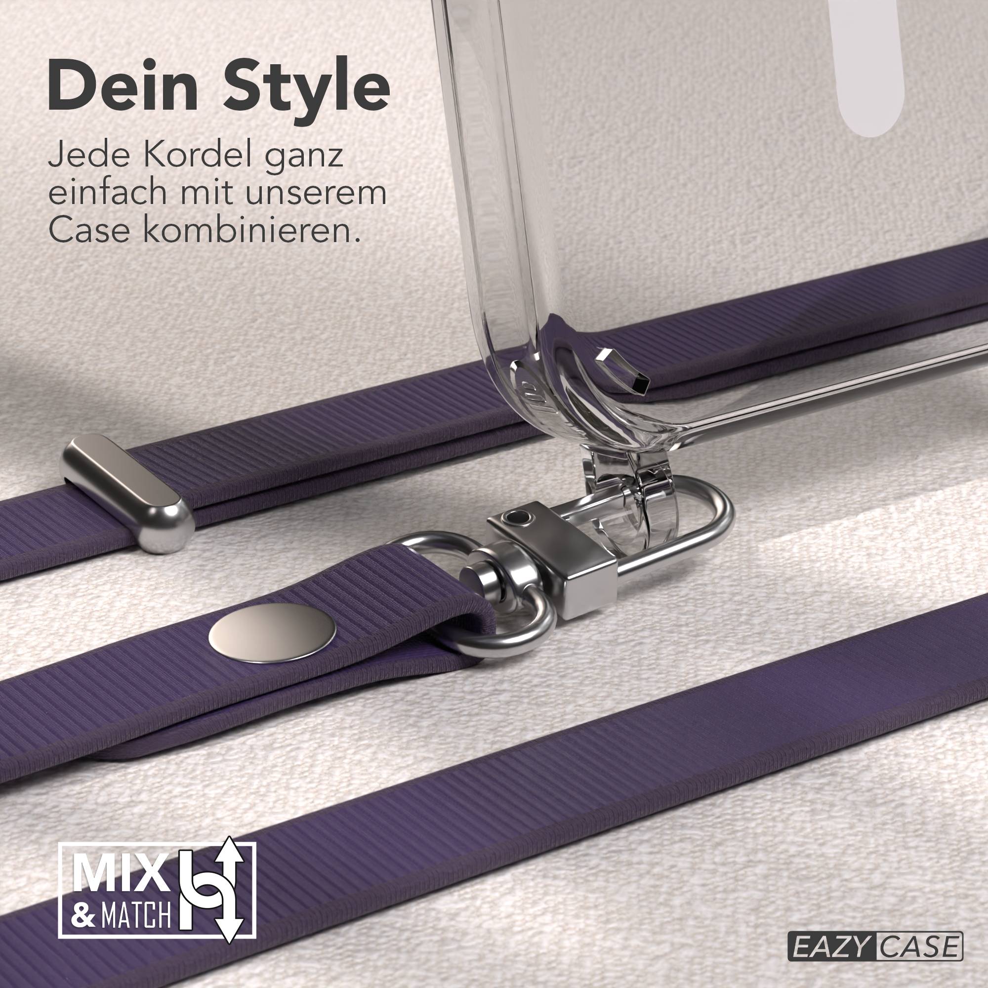 iPhone 15 Pro MagSafe Hülle mit magnetischer Crossbody Handykette von EAZY CASE #farbe_lila-magsafe-funktion-mit-magsafe