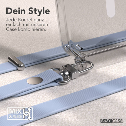 iPhone 15 Pro MagSafe Hülle mit magnetischer Crossbody Handykette von EAZY CASE #farbe_hellblau-magsafe-funktion-mit-magsafe