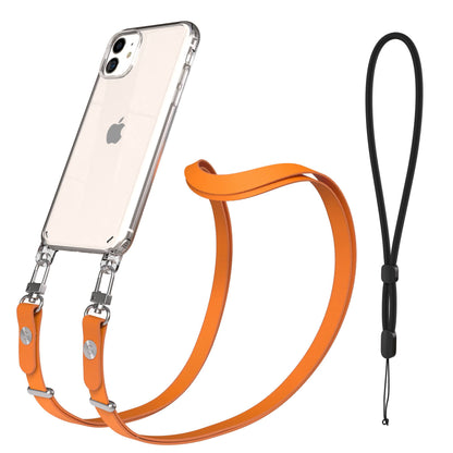 Apple iPhone 11 Schutzhülle mit magnetisch verstellbarem Crossbody-Umhängeband 