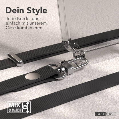 iPhone 12 Mini Schutzhülle mit magnetisch verstellbarer Crossbody Handykette zum Umhängen 