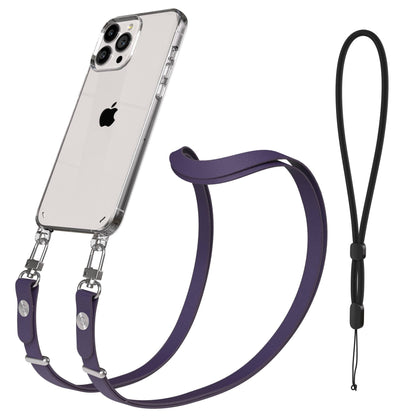 Apple iPhone 13 Pro Max Schutzhülle mit magnetischem Crossbody Umhängeband 
