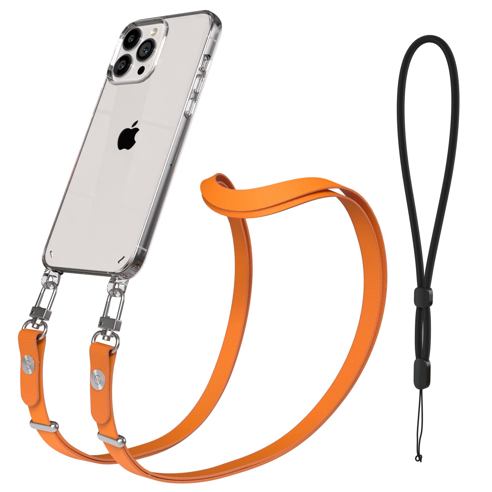 Apple iPhone 13 Pro Max Schutzhülle mit magnetischem Crossbody Umhängeband 