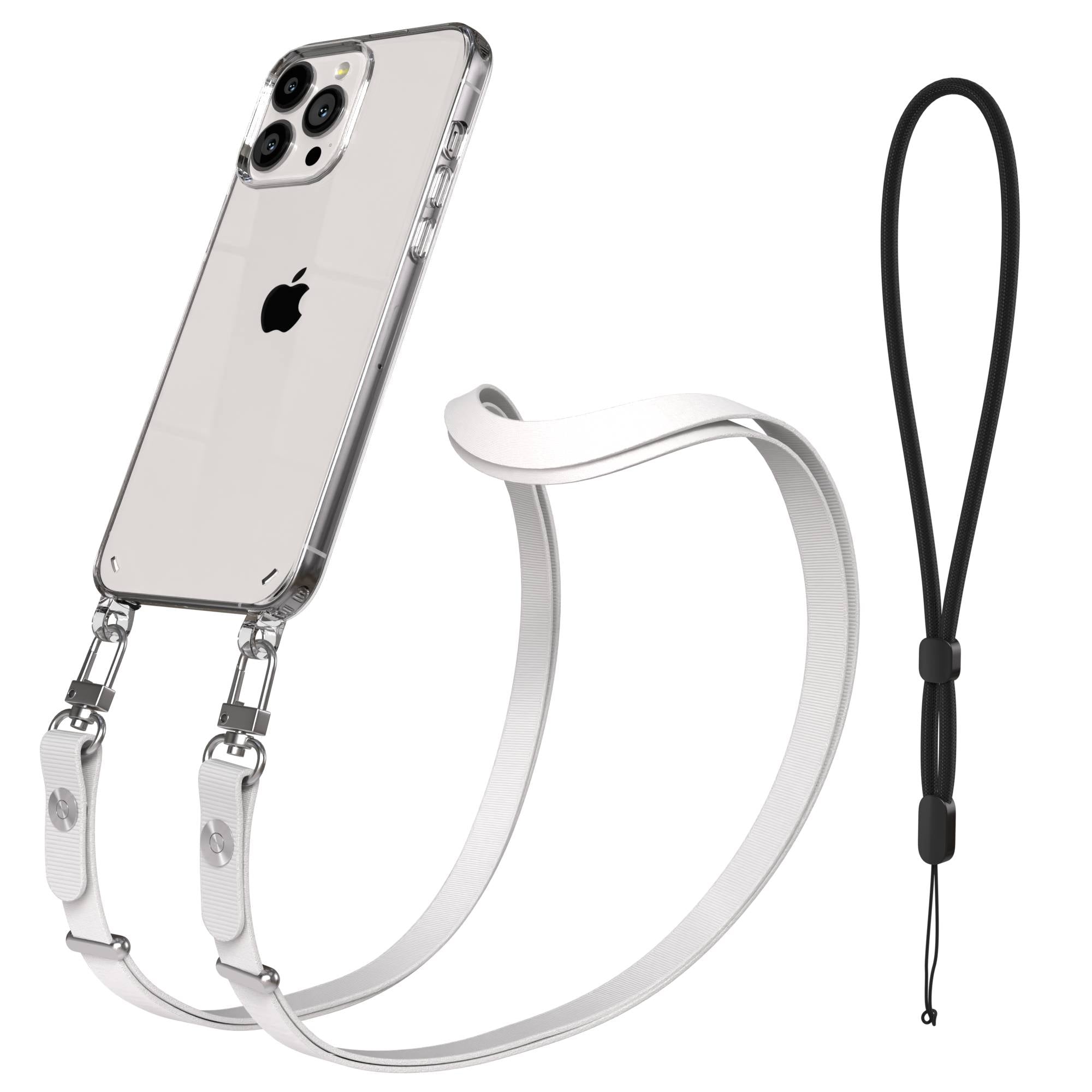 Apple iPhone 13 Pro Max Schutzhülle mit magnetischem Crossbody Umhängeband 