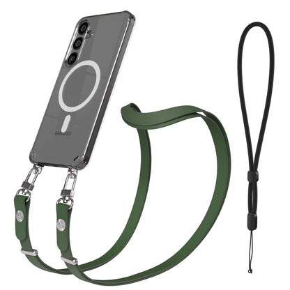 Samsung Galaxy S24 Plus MagSafe Hülle mit magnetischer Crossbody Handykette 