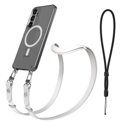 Samsung Galaxy S24 Plus MagSafe Hülle mit magnetischer Crossbody Handykette 