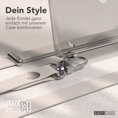Samsung Galaxy S24 Ultra MagSafe Hülle mit magnetischer Crossbody Handykette #farbe_taupe-magsafe-funktion-mit-magsafe