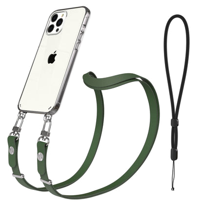 iPhone 12 Pro Max Schutzhülle mit magnetisch verstellbarem Crossbody-Umhängeband 