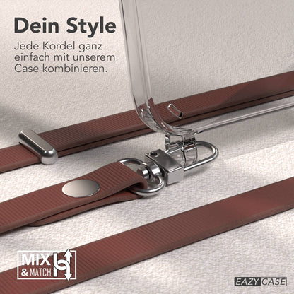 iPhone 12 Pro Max Schutzhülle mit magnetisch verstellbarem Crossbody-Umhängeband 