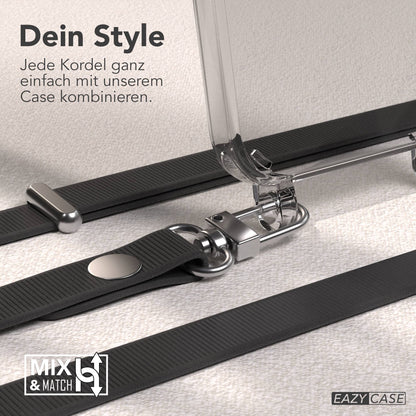 iPhone 13 Mini Schutzhülle mit magnetisch verstellbarem Crossbody Umhängeband 