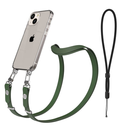 iPhone 13 Mini Schutzhülle mit magnetisch verstellbarem Crossbody Umhängeband 