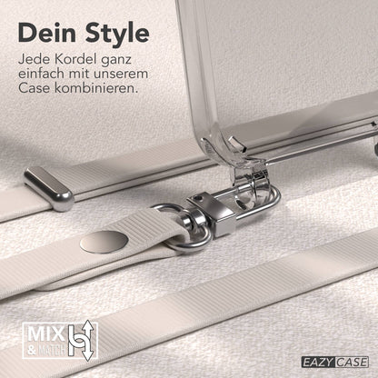 iPhone 13 Mini Schutzhülle mit magnetisch verstellbarem Crossbody Umhängeband 