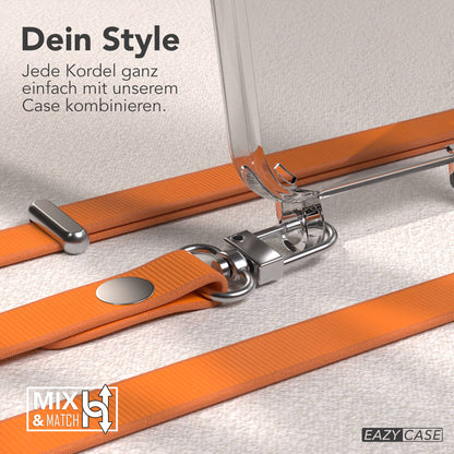 iPhone 13 Mini Schutzhülle mit magnetisch verstellbarem Crossbody Umhängeband 