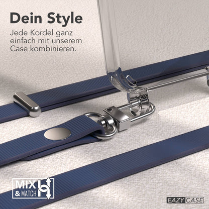 iPhone 13 Mini Schutzhülle mit magnetisch verstellbarem Crossbody Umhängeband 