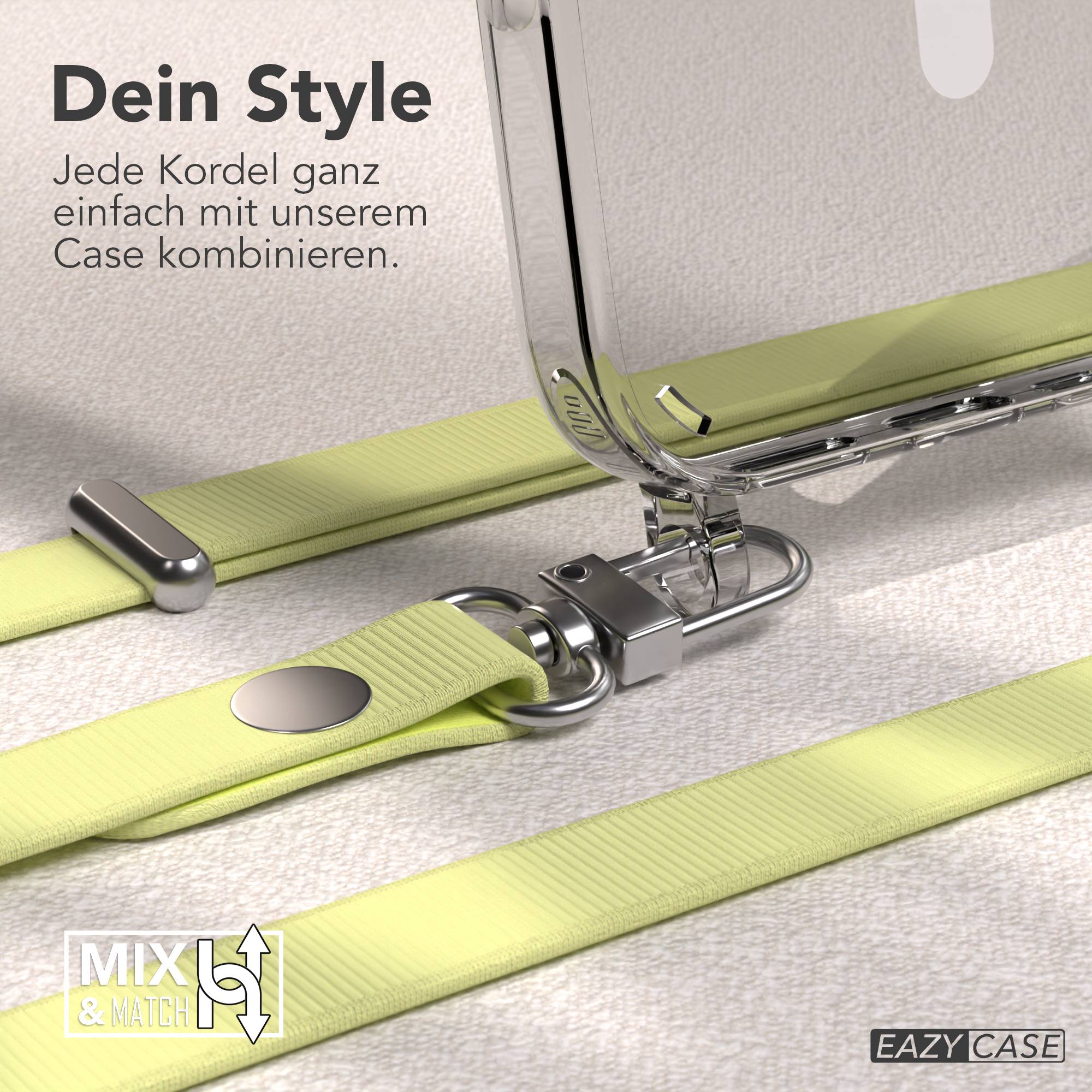 Apple iPhone 16 Pro MagSafe Hülle mit magnetischer Crossbody Handykette Set 