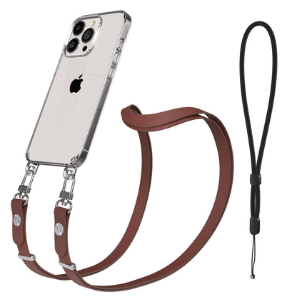 Apple iPhone 13 Pro Schutzhülle mit magnetisch verstellbarer Crossbody Handykette 