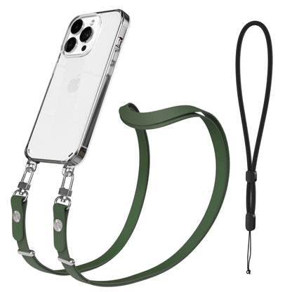 Apple iPhone 14 Pro Schutzhülle mit magnetisch verstellbarem Crossbody-Umhängeband 