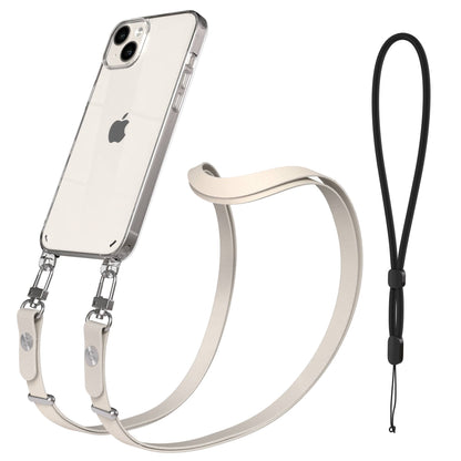 Apple iPhone 14 Plus Schutzhülle mit magnetischer Crossbody Handykette zum Umhängen 