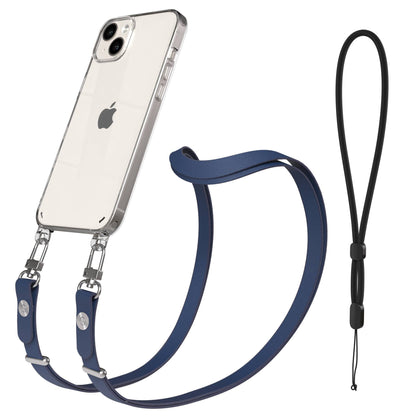 Apple iPhone 14 Plus Schutzhülle mit magnetischer Crossbody Handykette zum Umhängen 