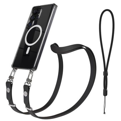 Samsung Galaxy S25 Ultra MagSafe Hülle mit magnetischer Crossbody Handykette 