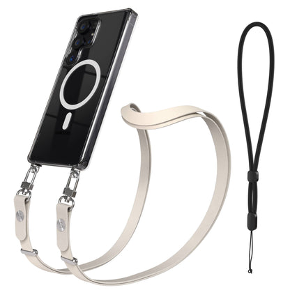 Samsung Galaxy S25 Ultra MagSafe Hülle mit magnetischer Crossbody Handykette 