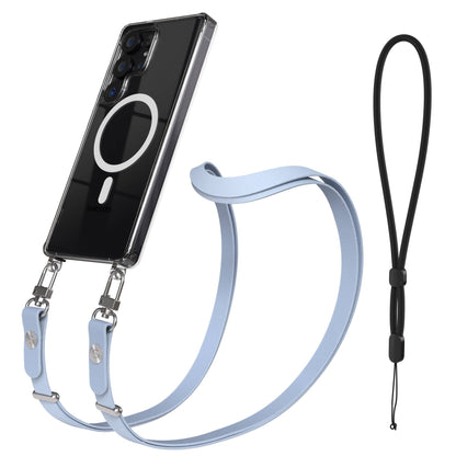 Samsung Galaxy S25 Ultra MagSafe Hülle mit magnetischer Crossbody Handykette 