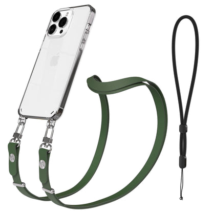 iPhone 14 Pro Max Schutzhülle mit magnetisch verstellbarem Crossbody Umhängeband 