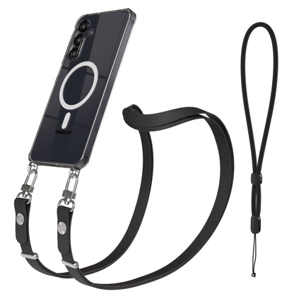 Samsung Galaxy A16 MagSafe Hülle mit magnetischer Crossbody Handykette im Set 