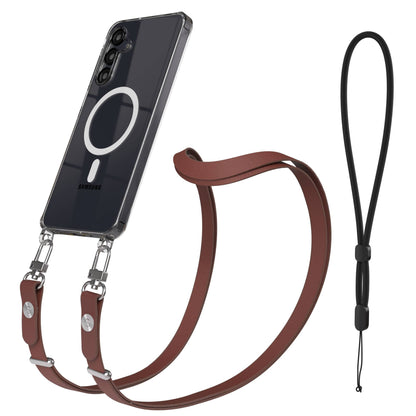 Samsung Galaxy A16 MagSafe Hülle mit magnetischer Crossbody Handykette im Set 