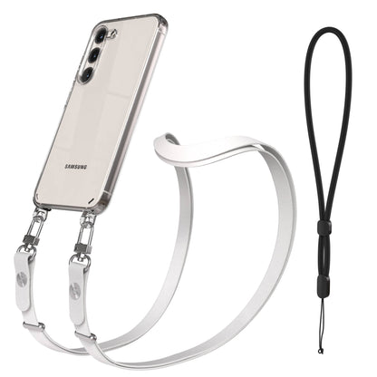 Samsung Galaxy S23 Schutzhülle mit magnetisch verstellbarem Crossbody-Umhängeband 