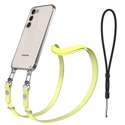 Samsung Galaxy S23 Schutzhülle mit magnetisch verstellbarem Crossbody-Umhängeband 