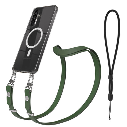 Samsung Galaxy A26 MagSafe Hülle mit magnetischem Crossbody-Umhängegurt Set 