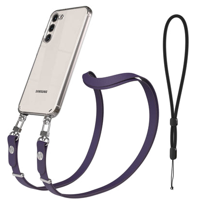 Samsung Galaxy S23 Plus Schutzhülle mit magnetisch verstellbarem Crossbody-Umhängeband 