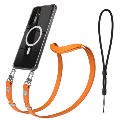 Samsung Galaxy A36 MagSafe Hülle mit magnetischer Crossbody Handykette 