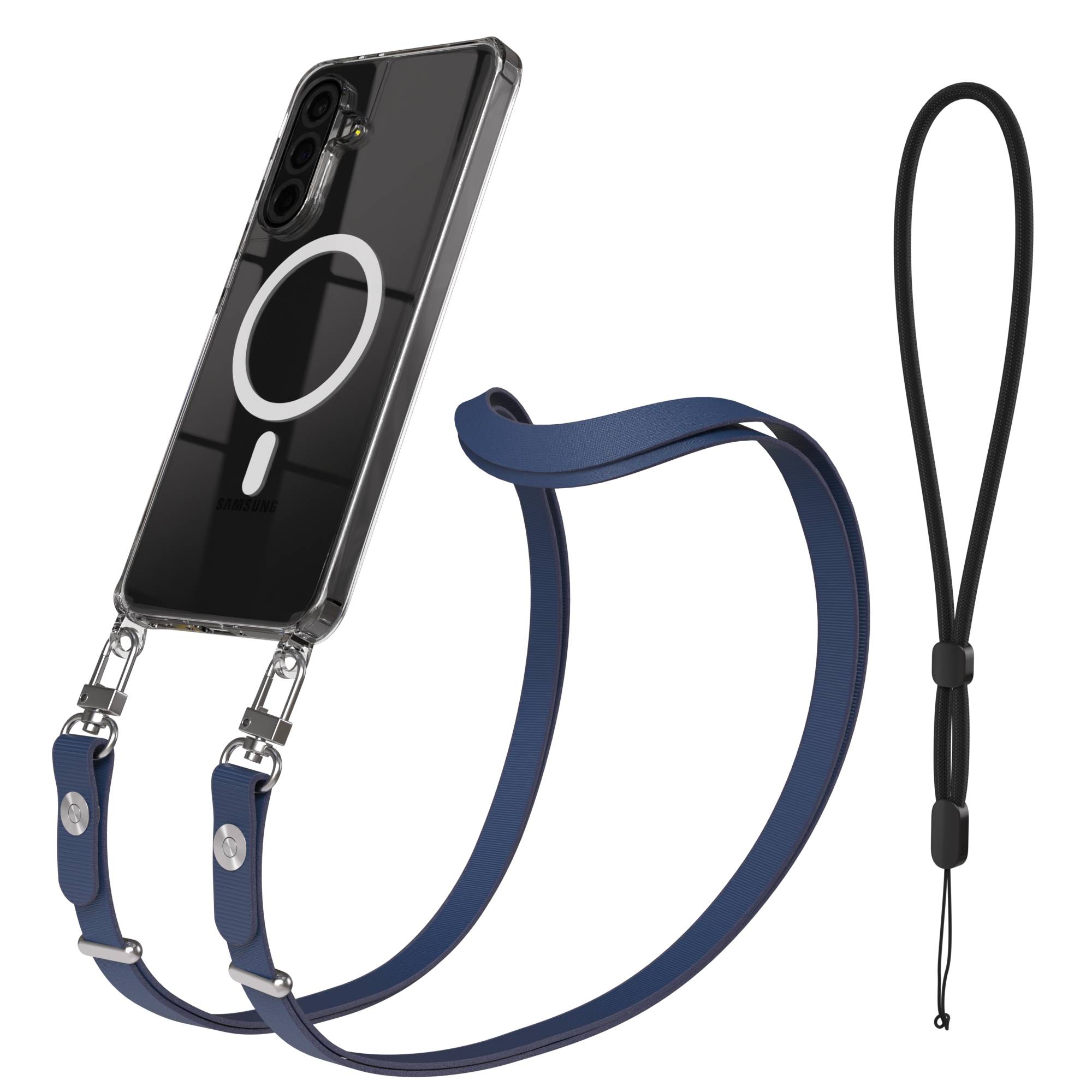 Samsung Galaxy A36 MagSafe Hülle mit magnetischer Crossbody Handykette 