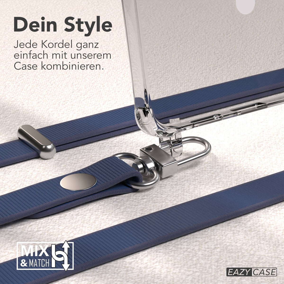 Samsung Galaxy S25 Edge MagSafe Hülle mit magnetischer Crossbody Handykette #farbe_blau-magsafe-funktion-mit-magsafe