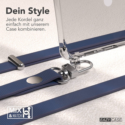 Samsung Galaxy S25 Edge MagSafe Hülle mit magnetischer Crossbody Handykette #farbe_blau-magsafe-funktion-mit-magsafe