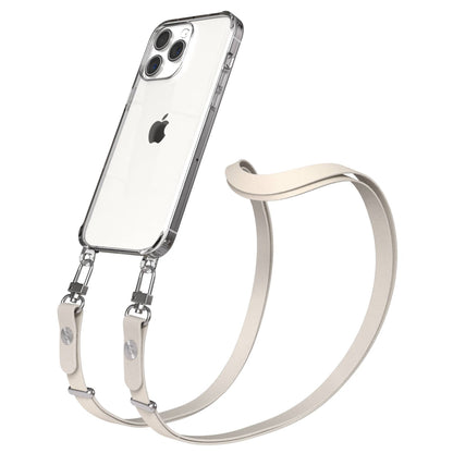 iPhone 15 Pro Max MagSafe Hülle mit magnetischem Crossbody-Umhängeband #farbe_taupe-magsafe-funktion-mit-magsafe
