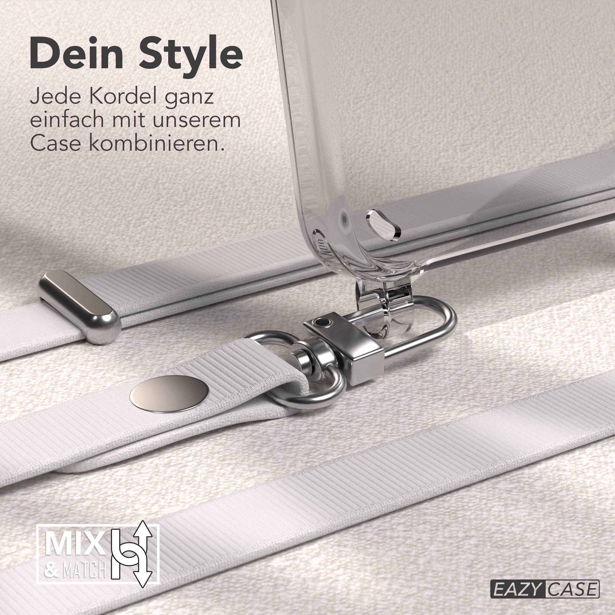 Samsung Galaxy S24 MagSafe Schutzhülle mit magnetischer Crossbody Handykette #farbe_grau-magsafe-funktion-ohne-magsafe