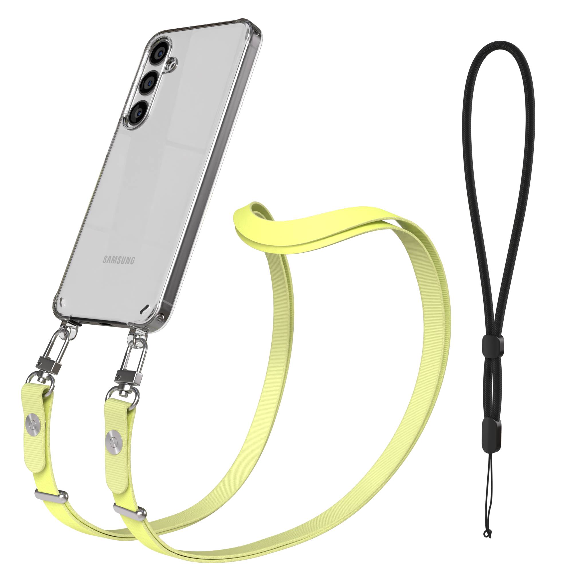 Samsung Galaxy S24 Plus MagSafe Hülle mit magnetischer Crossbody Handykette 