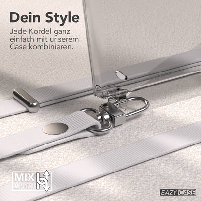 Samsung Galaxy S24 Ultra MagSafe Hülle mit magnetischer Crossbody Handykette #farbe_grau-magsafe-funktion-ohne-magsafe