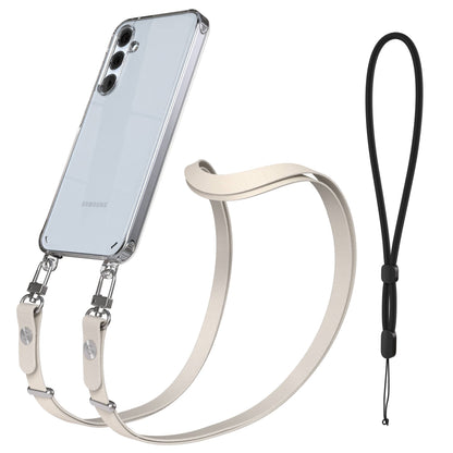 Samsung Galaxy A35 Schutzhülle mit magnetischem Crossbody Umhängeband 