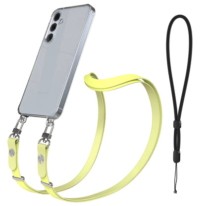 Samsung Galaxy A55 Schutzhülle mit magnetisch verstellbarem Crossbody-Umhängeband 