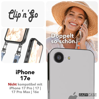 Apple iPhone 17e MagSafe Hülle mit magnetischem Crossbody-Umhängeband #farbe_hellblau-magsafe-funktion-mit-magsafe