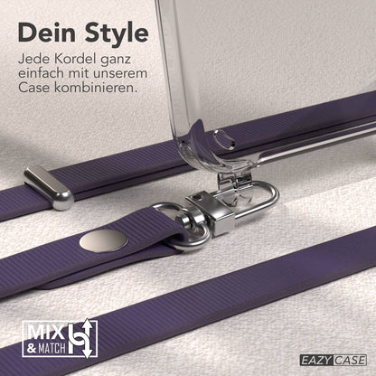 Samsung Galaxy S25 Plus MagSafe Hülle mit magnetischer Crossbody Handykette #farbe_lila-magsafe-funktion-mit-magsafe